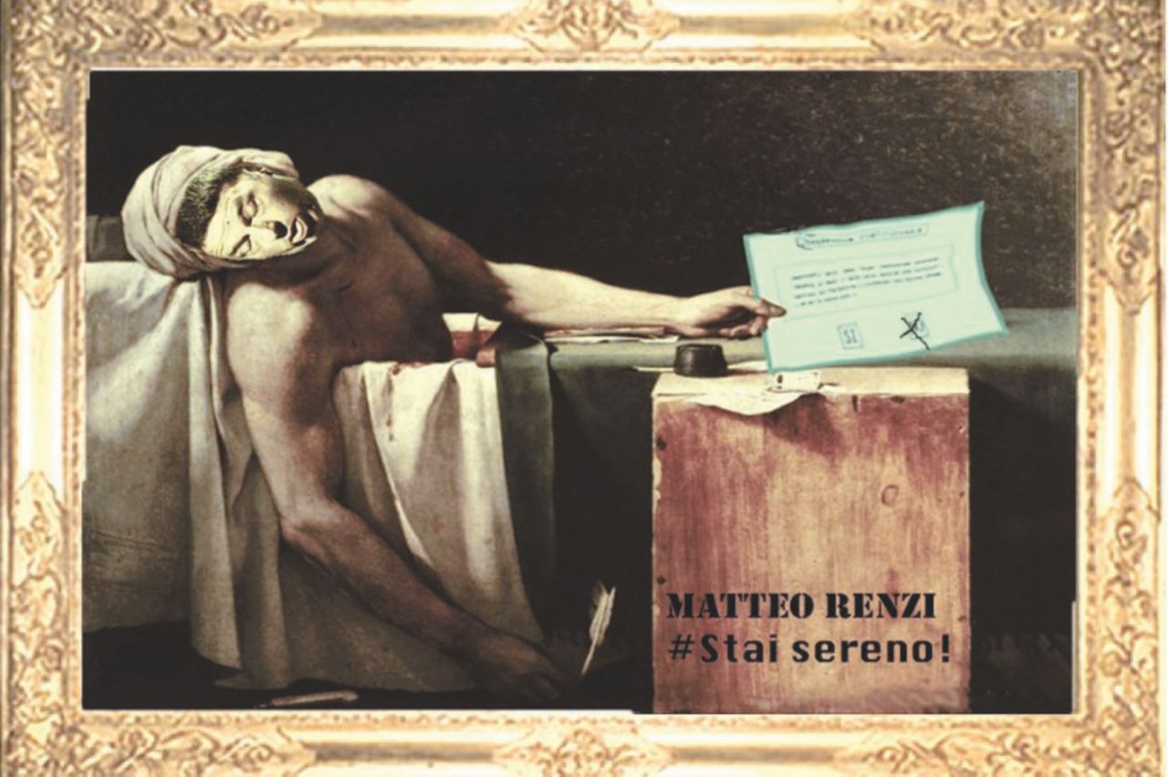 Un’opera d’arte - Inviato da Calisto Liberi Il No è creativo e fai da te: inviateci i vostri