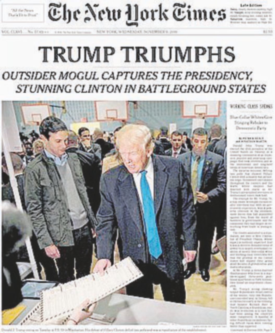 Nyt: “Scusate, non abbiamo capito” Nyt: “Scusate, non abbiamo capito”