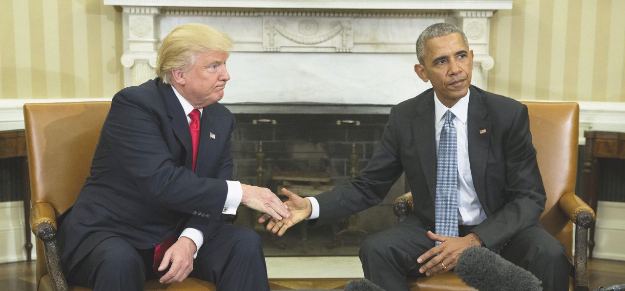 Trump-Obama di ghiaccio, proteste nel resto degli Usa Trump-Obama di ghiaccio, proteste nel resto degli Usa
