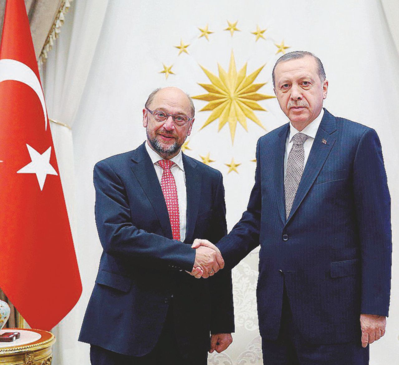 Martin Schulz ricevuto ad Ankara da Erdogan a settembre - Ansa “Schulz chi?”: il Sultano strapazza l’Unione europea