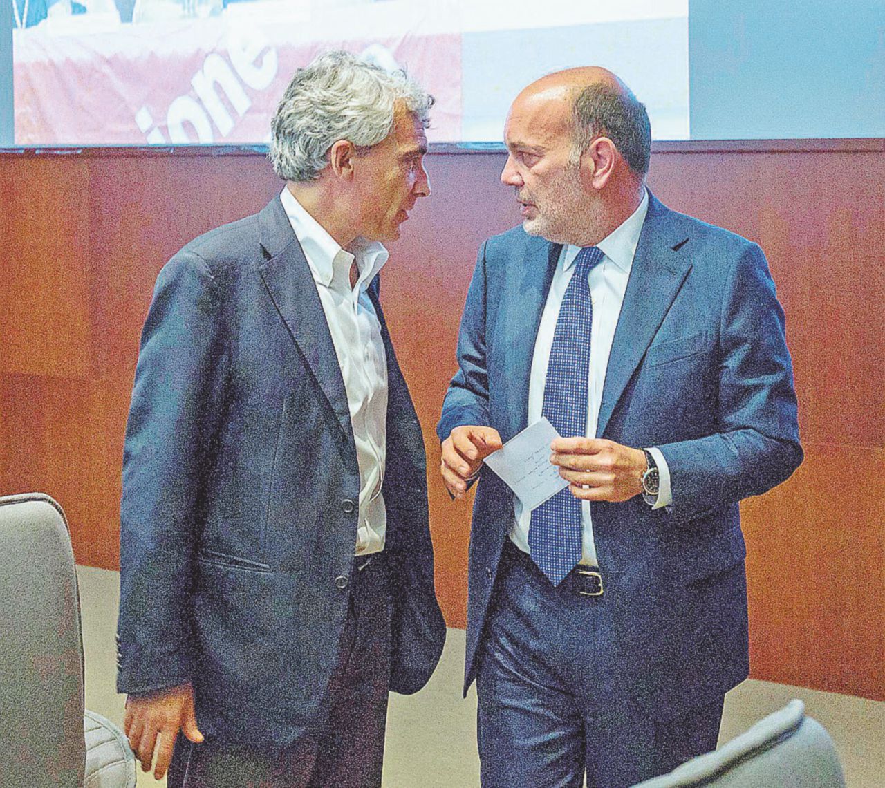 Tito Boeri (presidente Inps), Massimo Cioffi (direttore generale Inps) - Ansa All’Inps ha vinto Boeri: lascia il direttore generale