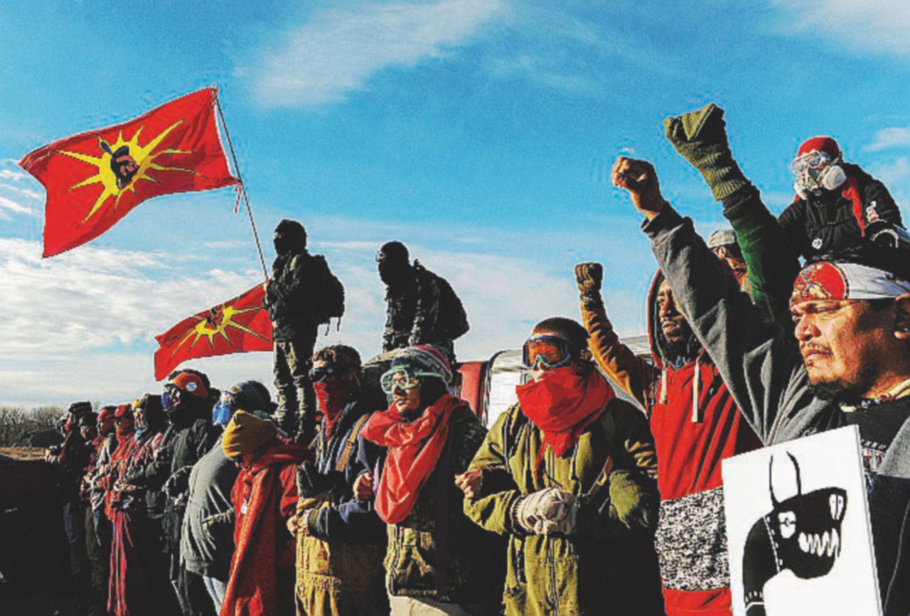 I Sioux che protestano contro l’oleodotto - Reuters Tamburi di guerra: i Sioux e l’oleodotto che piace a Trump
