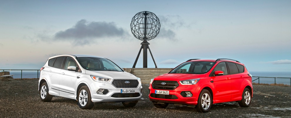 Copertina di Ford Kuga, missione Capo Nord. Il raid al Circolo Polare è da brividi – FOTO