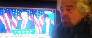 Copertina di Trump presidente, Grillo: “Vaffanculo generale e apocalisse dell’informazione. Succederà così anche con M5s”