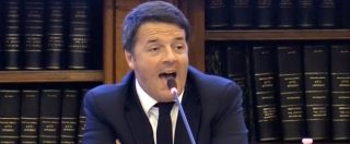 Copertina di Renzi: “M5s? Da onestà, onestà a omertà, omertà”. L’attacco del premier sulla vicenda delle firme false