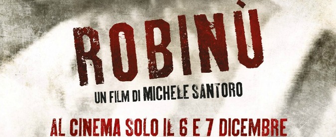 Robinù, al cinema il 6 e 7 dicembre il film di Michele Santoro sui baby boss
