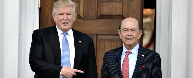 Usa, Trump nomina squadra economica: Ross al Commercio, Mnuchin al Tesoro. “Dimezzeremo subito tasse alle imprese”