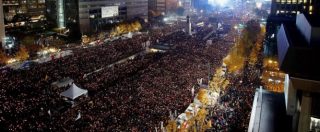 Sud Corea, protesta record: quasi un milione di persone in strada per le dimissione della presidente Park