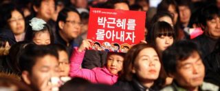 Copertina di Corea del Sud, la presidentessa Park verso le dimissioni: al centro il rapporto con la “sciamana” Choi