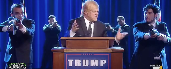 Copertina di Usa 2016, i migliori sketch e le battute più divertenti di Crozza su Donald Trump