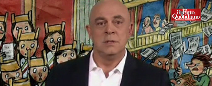 Copertina di Crozza: “Leopolda? A Firenze c’erano così tanti leccaculo che l’Arno era a rischio esondazione causa bava”