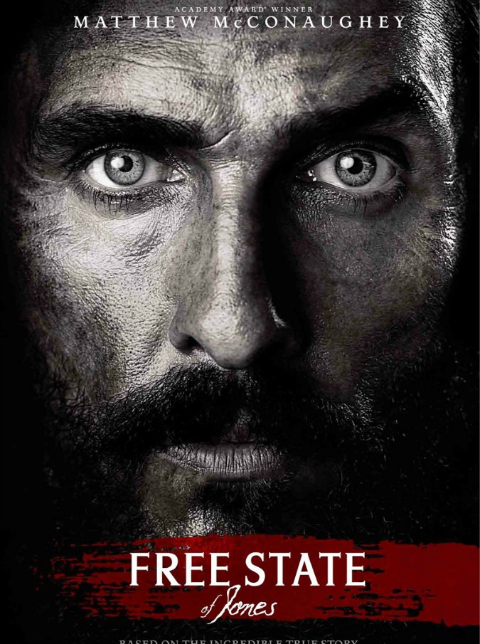 Free State of Jones, il premio Oscar Matthew McConaughey diventa il Braveheart d’America
