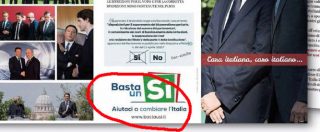 Copertina di Renzi e il refuso nella lettera agli italiani all’estero: link porta a comitato del No