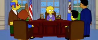 Copertina di Trump, 16 anni fa i Simpson avevano predetto la presidenza del magnate