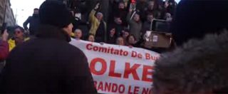 Copertina di Napoli, venditori ambulanti in piazza contro la direttiva Bolkestein