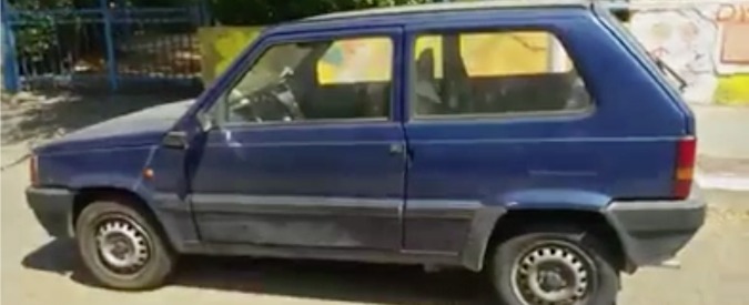 Copertina di La mia Panda suona il rock. Il remix con i rumori “vintage” del vecchio pandino