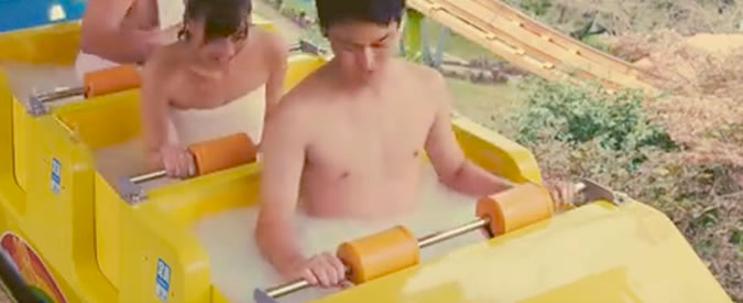 Copertina di Giappone, il promo fa un milione di clic e alla fine il sindaco cede: “Costruiremo il luna park termale”