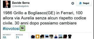 Copertina di Referendum, Serra promuove la riforma così: “Trent’anni fa Grillo andava a 100 all’ora in Ferrari, ora cambiare si può”