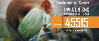 Copertina di Tumori infantili, partita la campagna solidale di Soleterre “Grande contro il cancro”
