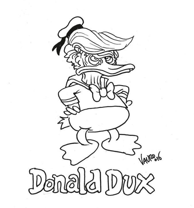 La vignetta di Vauro La vignetta di Vauro