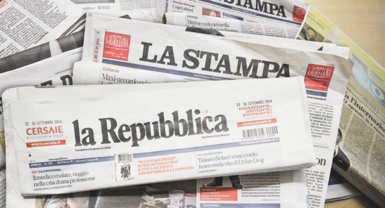 Espresso - La società dei De Benedetti ha inglobato quella degli Agnelli Stampubblica, tagli ai costi per fondersi