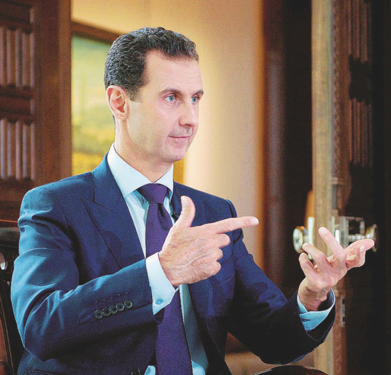 Utilizzatore finale - Il presidente siriano Bashar al- Assad - Ansa Sequestrata la ditta italiana che aiutava le spie di Assad