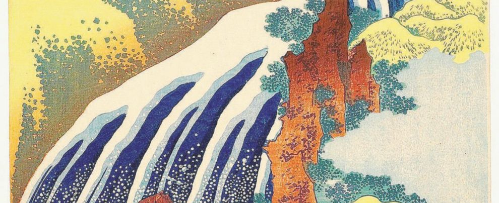 Il maestro Hokusai - L’opera “La cascata di Yoshino nella provincia di Yamato” La prima conquista dell’Occidente dal mondo fluttuante