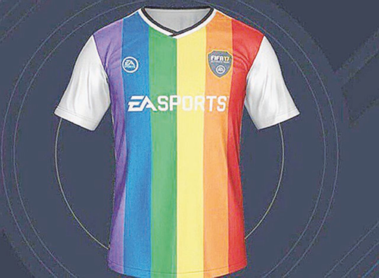 Divisa incriminata - La maglietta Rainbow Laces studiata per l’edizione del gioco Fifa 2017 - Altro che gioco maschio, Fifa 2017 è “pro gay”