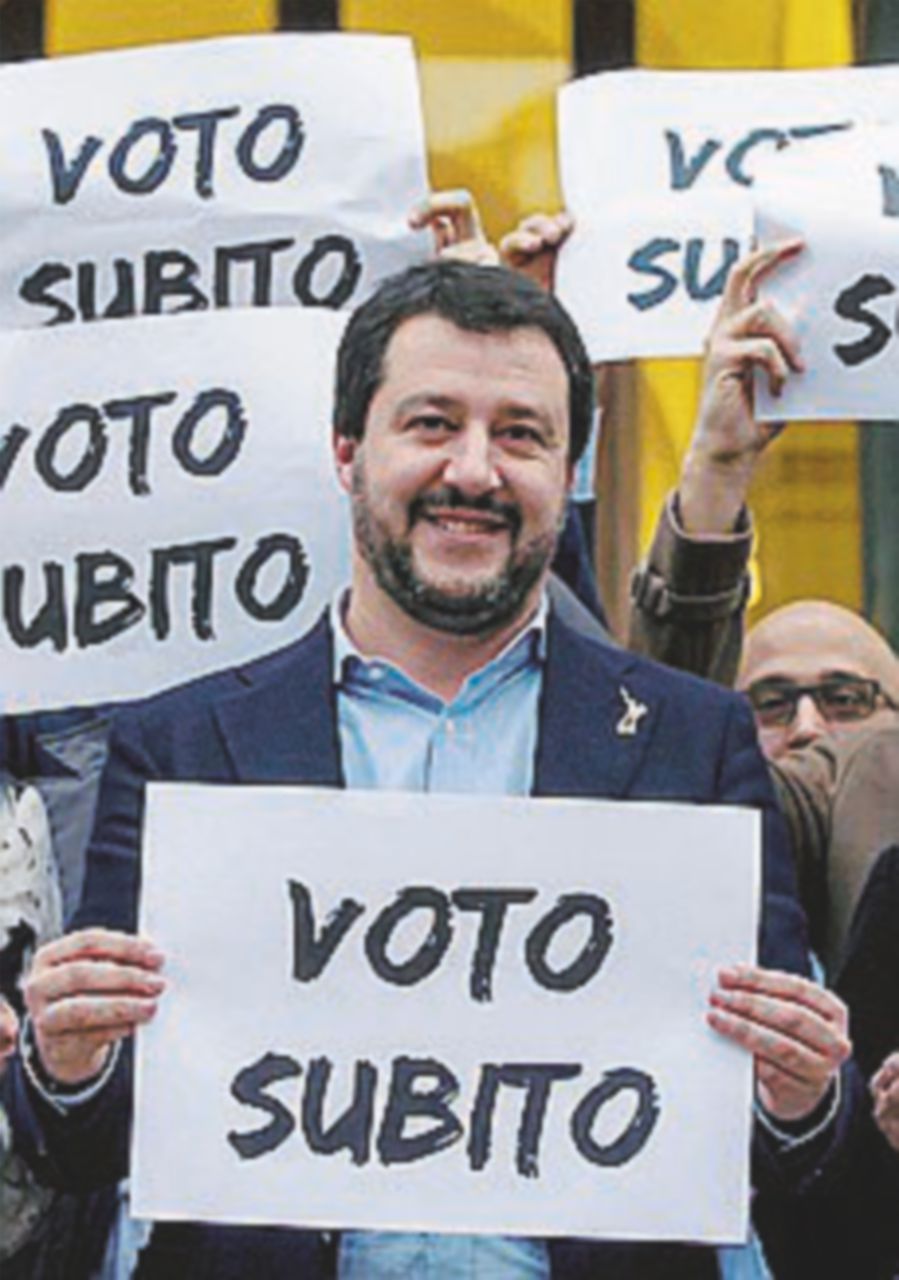 Da Salvini a Meloni: “Voto a marzo o tutti in piazza” Da Salvini a Meloni: “Voto a marzo o tutti in piazza”