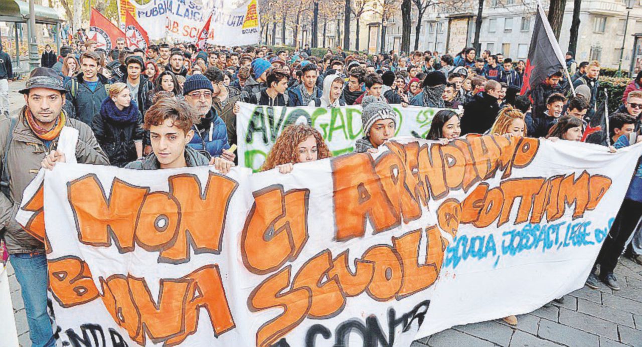 Studenti e professori non hanno gradito la riforma - Ansa Come mai la Buona Scuola s’è rivelata Cattiva