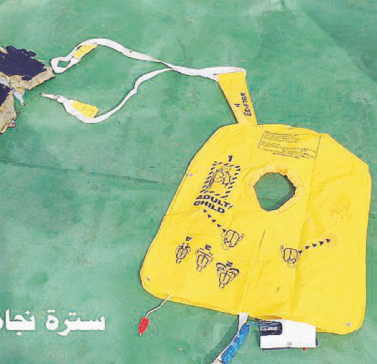 Oggetti recuperati - Ansa Il Cairo: “Tracce di esplosivo sulle vittime del jet Egyptair”
