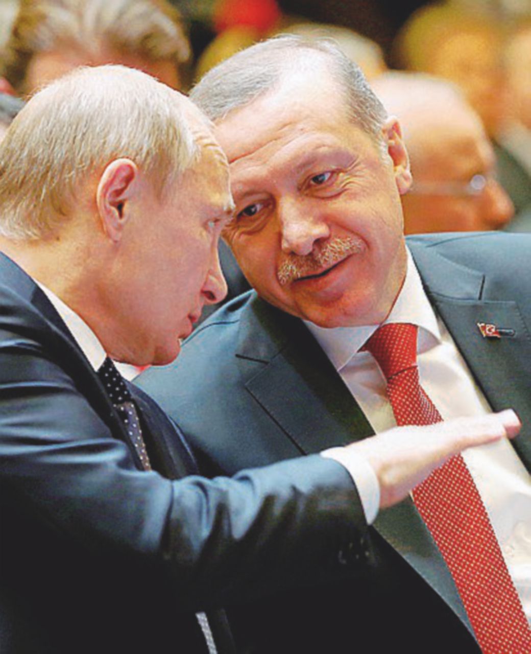 - Putin ed Erdogan - Ansa Messaggio di piombo a Putin e Erdogan
