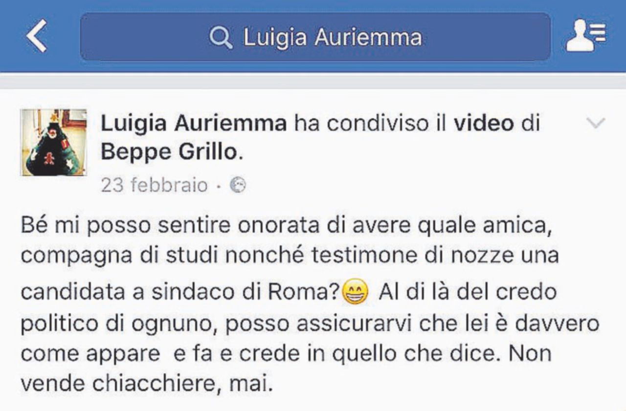 Su Facebook - Il post dell’avvocatessa Luigia Auriemma - Virginia e la sua amica bloccarono la Raineri