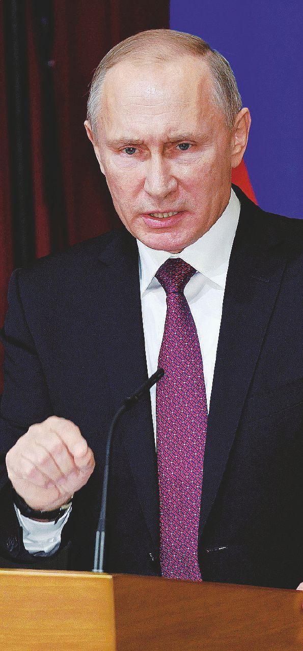 A ruota libera - Il presidente Vladimir Putin - Reuters Il mondo secondo lo Zar, in luna di miele con Trump