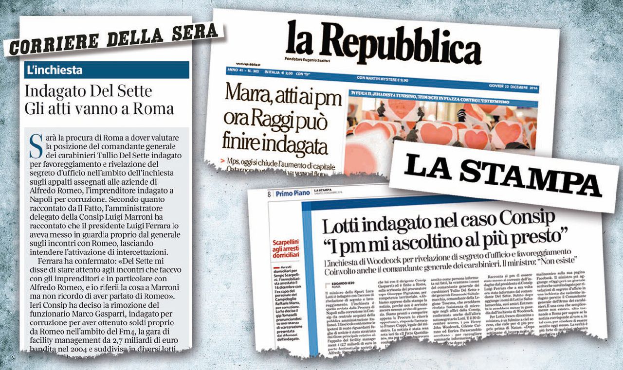 Tra boxini e trafiletti, come ti nascondo le notizie scomode per il Giglio Magico Tra boxini e trafiletti, come ti nascondo le notizie scomode per il Giglio Magico
