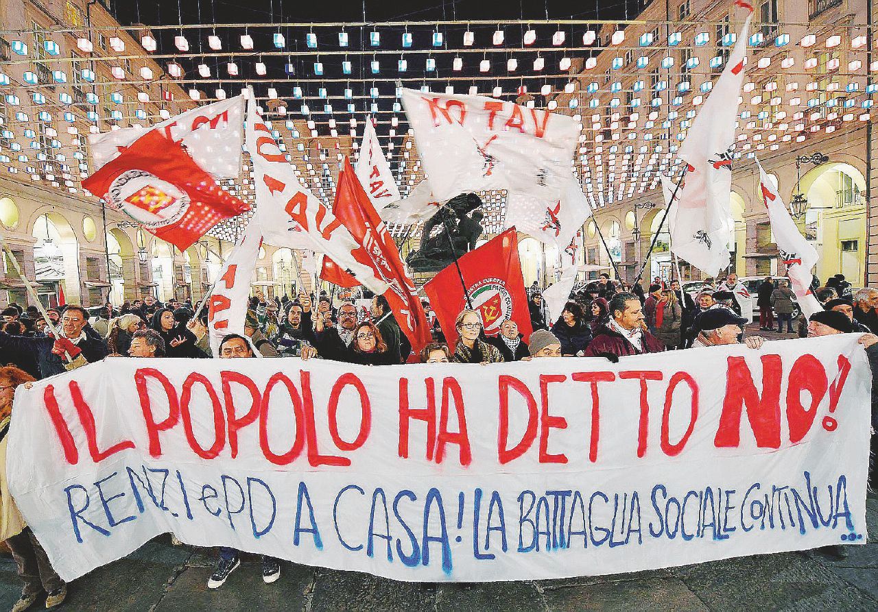 No (Tav) - Il presidio dopo il referendum - Ansa Il Parlamento approva il Tav: non ha capito il trionfo dei No