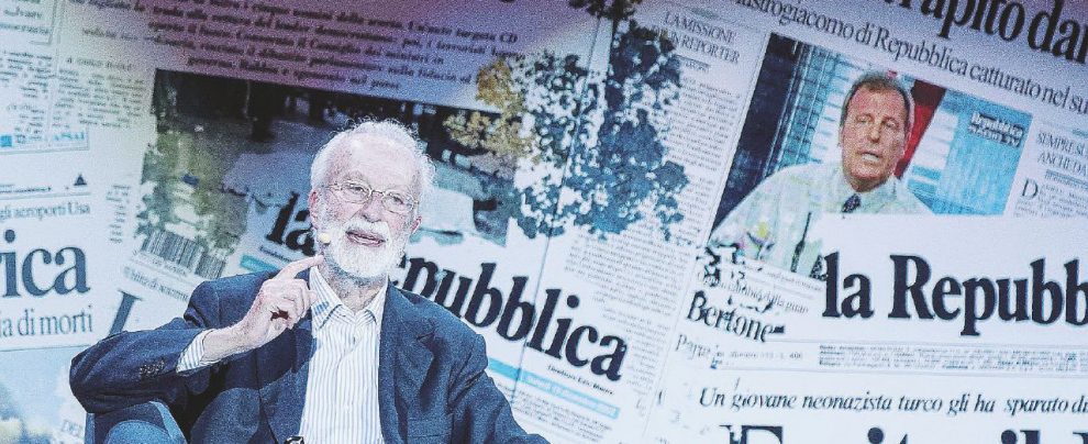 Eugenio Scalfari - Due premi al fondatore di Repubblica che tifa Renzi contro il M5S - Ansa Ferrara, Rondolino e Meli: sprint per il Leccone d’Oro