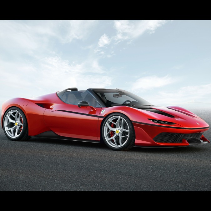 Copertina di Ferrari J50, la serie limitata con gli occhi a mandorla – FOTO