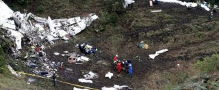 Copertina di Chapecoense, l’aereo precipitato in Colombia “aveva finito la benzina”