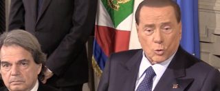 Copertina di Consultazioni, Berlusconi non ci sta: “FI non sosterrà larghe intese. Sta al Pd governare per fare la legge elettorale, poi al voto”
