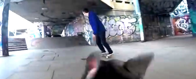 Copertina di Lo skatepark come non lo avete mai visto. A dorso di cane, tra evoluzioni e rampe