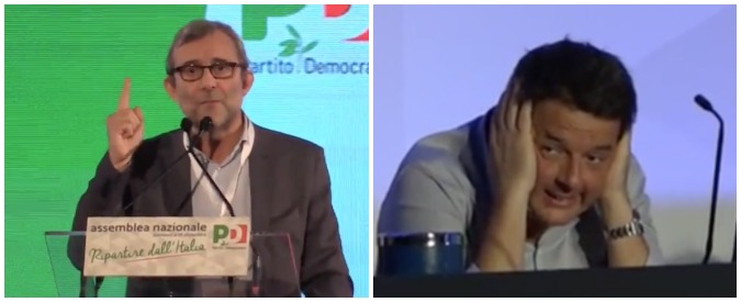 Copertina di Assemblea Pd, Giachetti vs Speranza: “Ora sei per il Mattarellum? Hai la faccia come il culo”