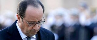 Copertina di Hollande: sexgate, attentati jihadisti e crollo dei consensi in Francia. Il declino del “presidente normale”