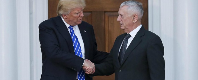 Usa, Trump nomina capo del Pentagono ‘Mad Dog’ Mattis. Scelto per rassicurare gli ambienti militari e l’establishment