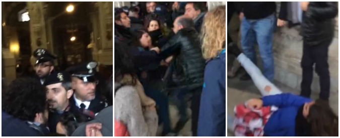 Copertina di Palermo, Salvini contestato dagli studenti. Forze dell’ordine in cattedrale per buttarli fuori