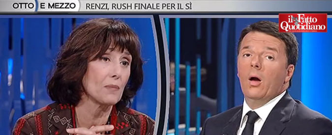 Referendum, Renzi vs Rangeri (Manifesto): “Prodi? Sì sofferto, ma convinto”. “Per niente affatto”