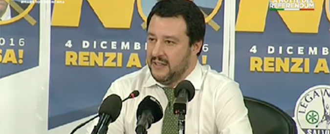 Copertina di Referendum, Salvini: “Se exit poll confermati Renzi si dimetta nei prossimi minuti”