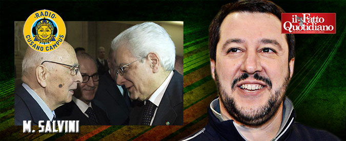 Copertina di Salvini: “Mattarella? Come Napolitano, oltre poteri della Costituzione. M5s? Diverso dalla Lega”