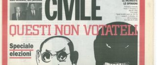 Copertina di Società civile, il mensile che raccontò corruzione e mafia a Milano prima dei pm: libro e festa per i trent’anni