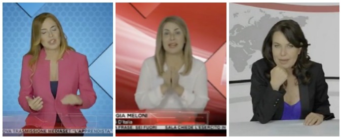 Copertina di Tg Porco speciale Referendum, Guzzanti-Meloni vs Guzzanti-Boschi: “Mi mettete in imbarazzo, siete più fasci di me”